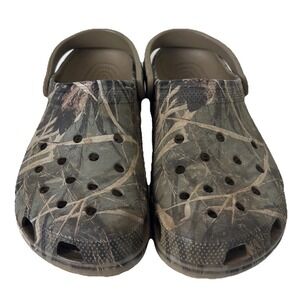 Crocs Realtree Camo Clogs Advantage Max 4 HD Mens 10 Camouflage Shoes